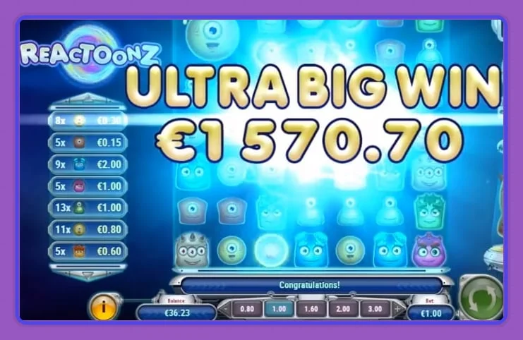 Παίξτε το Reactoonz slot online για πραγματικά χρήματα - κριτική, μπόνους και καλύτερα καζίνο — Κύρια εικόνα